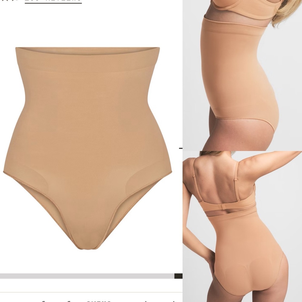 SKIMS NWOT  Seamless Sculpt
High Waist Brief underwear shape-wear tummy control